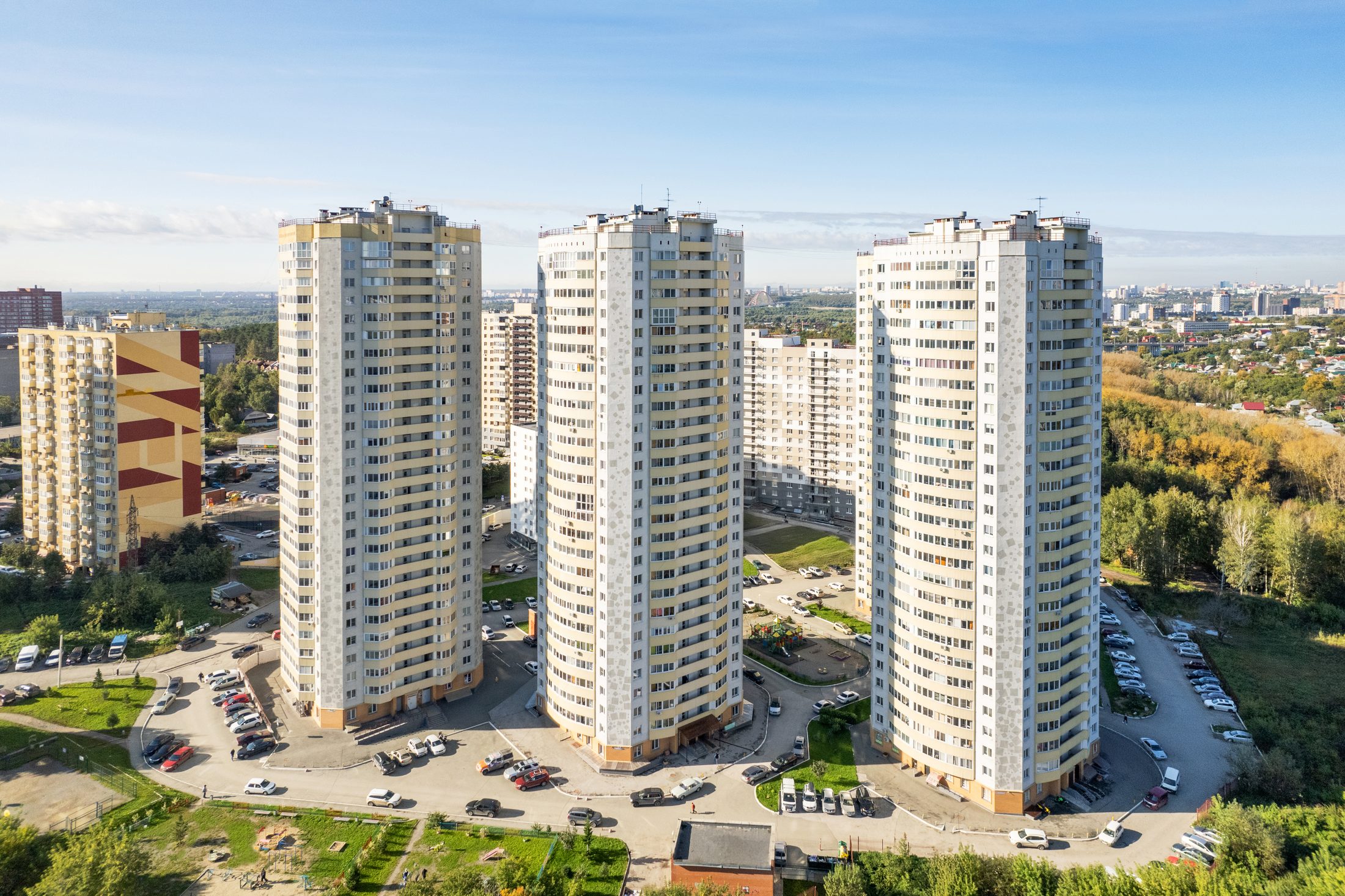 ЖК Ваш выбор, Вилюйская — аэросъёмка TRIDETUR
